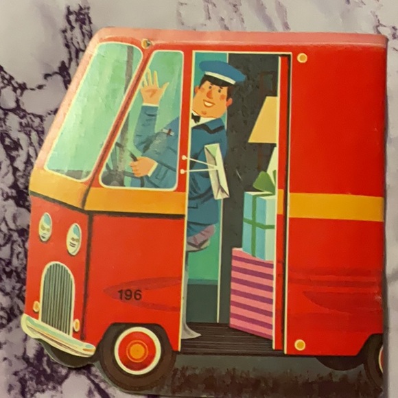 Golden Shape Book the Truck and Bus Book truck #196 - Picture 2 of 3